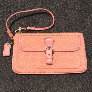 Coach wristlet